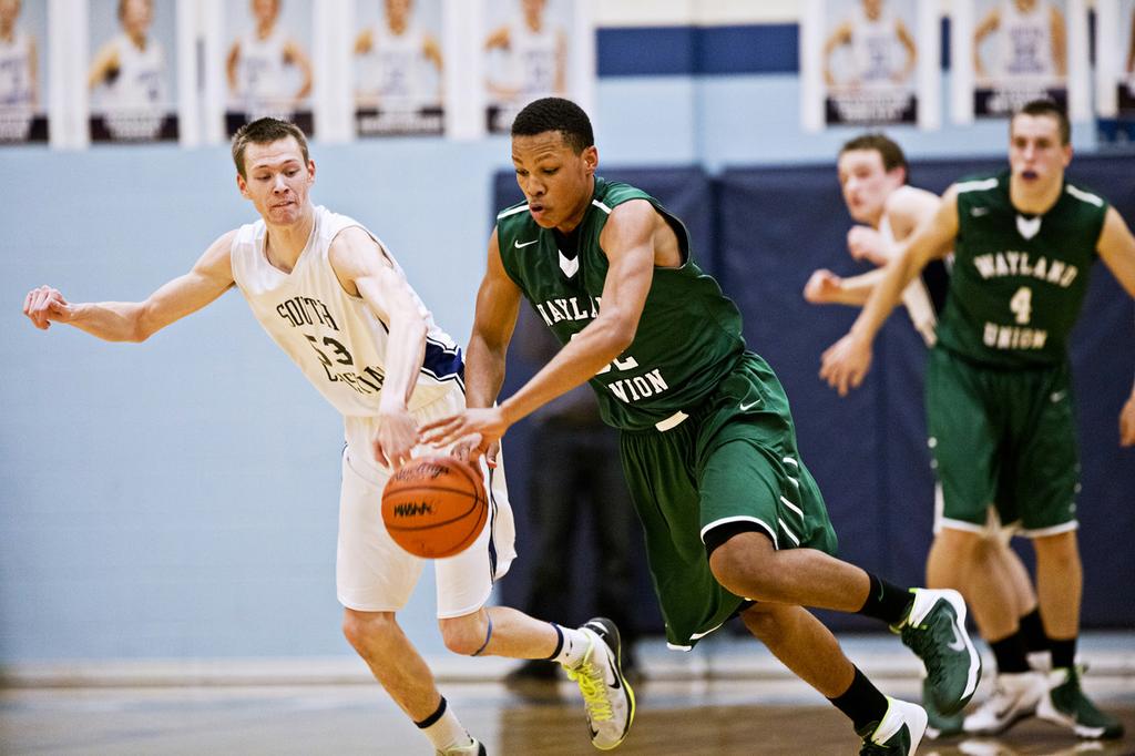 Lacey James turning in big senior season for Wayland basketball