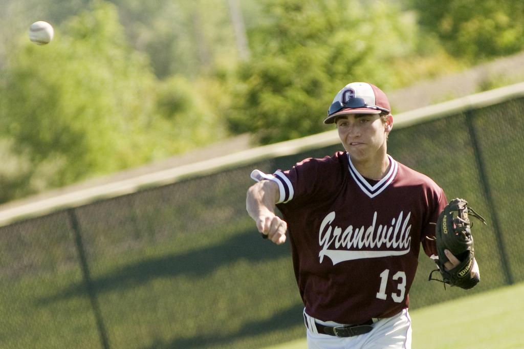 Grandville junior Bailey Peterson developing into allaround shortstop