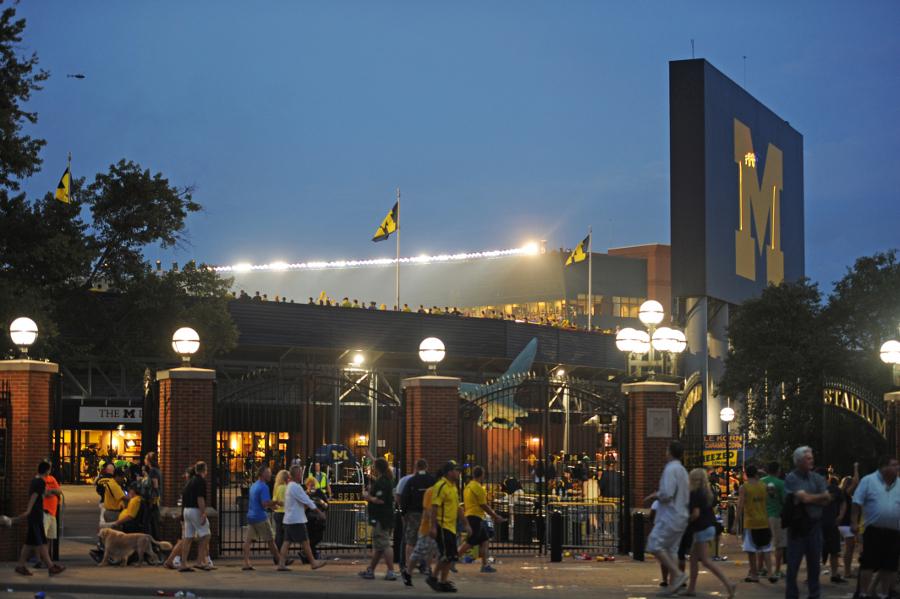 Michigan Stadium to host seven high school football games to start 2016 season
