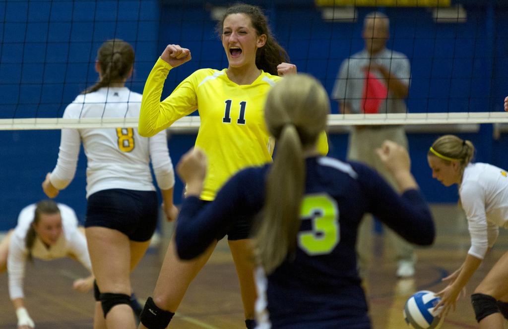 Brooklyn Columbia Central girls volleyball advances to district finals