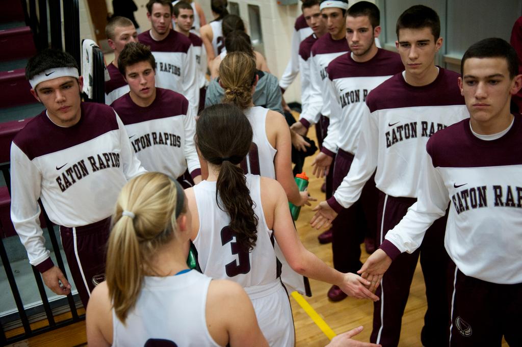 Eaton Rapids holds on for girls basketball victory over Jackson