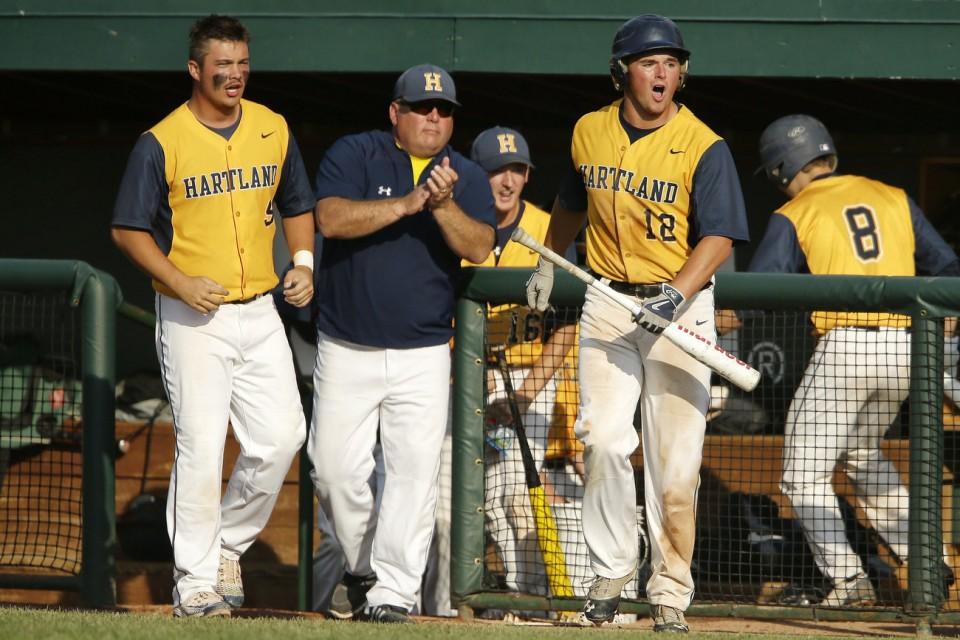 Hartland baseball learns the difficulty of defending a title, falls short against Saline in D1 semis