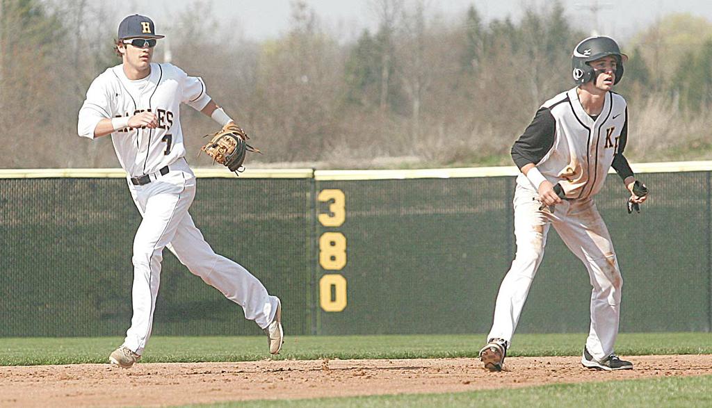 Jared Blum, Nolan Petroelje give Hudsonville baseball solid play up the