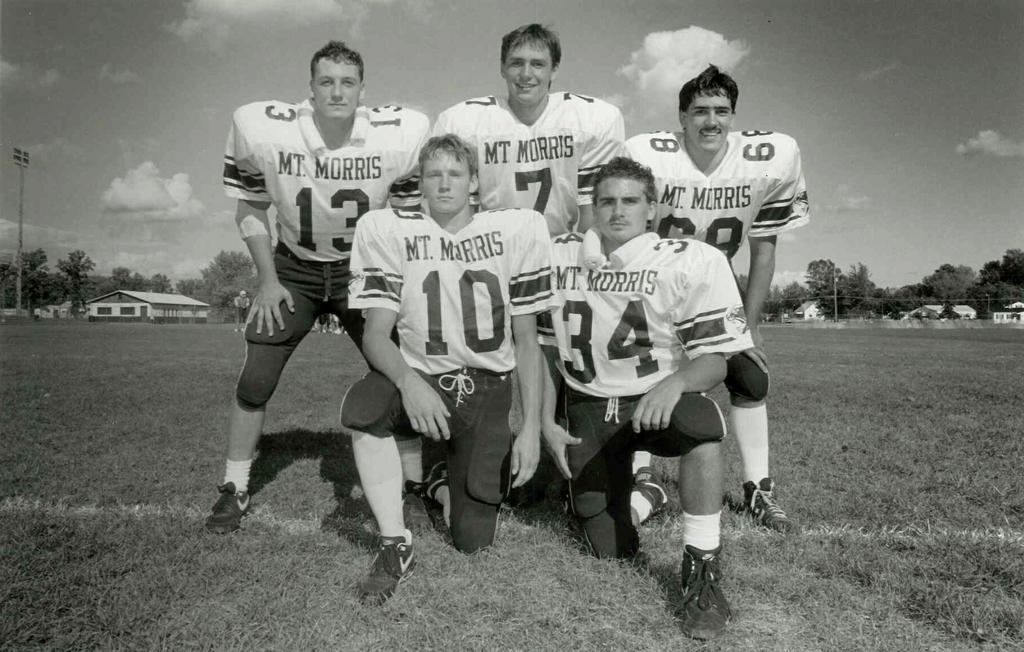 25th reunion Mt. Morris honors its 1988 90 football team