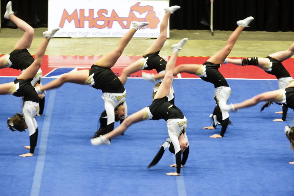 Instant poll Who has the most athletic competitive cheer team in Grand