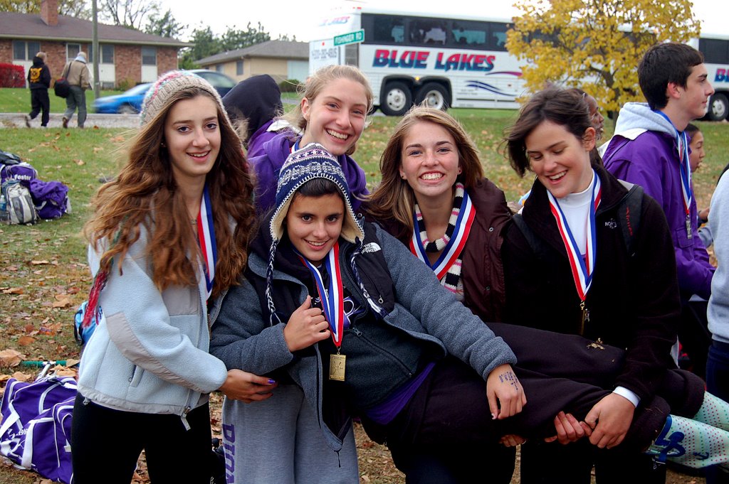 Novice women's gold medal winners