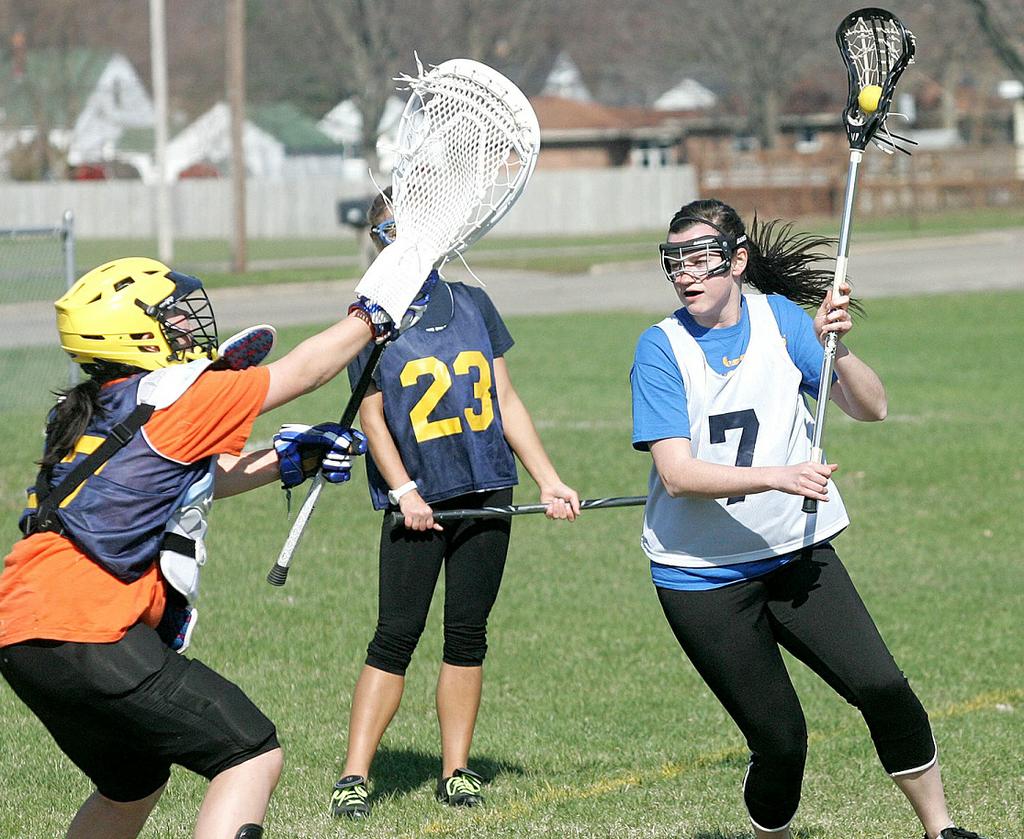 Hudsonville girls lacrosse roundup Zone defense added, Mattawan