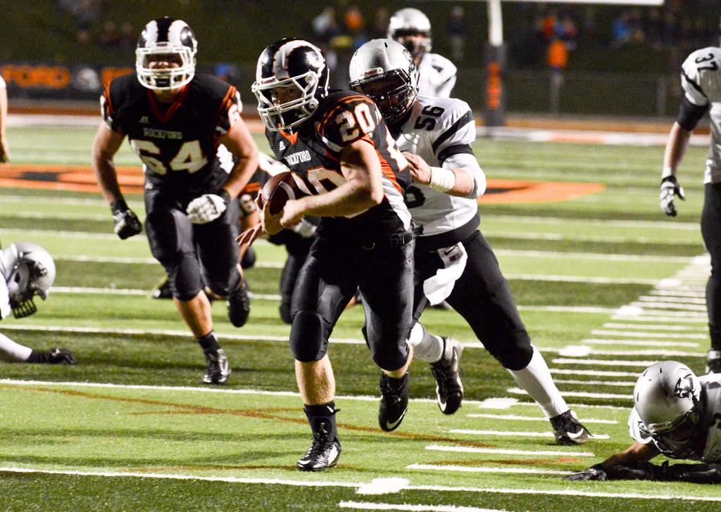 Rockford 20, Traverse City West 14 (OT) Rams win close shave against