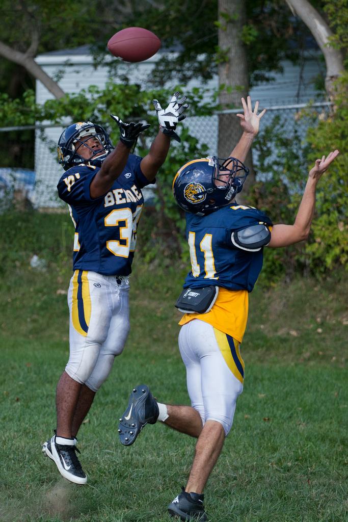 Game of the Week Burton Bendle running backs Dion Reed and David