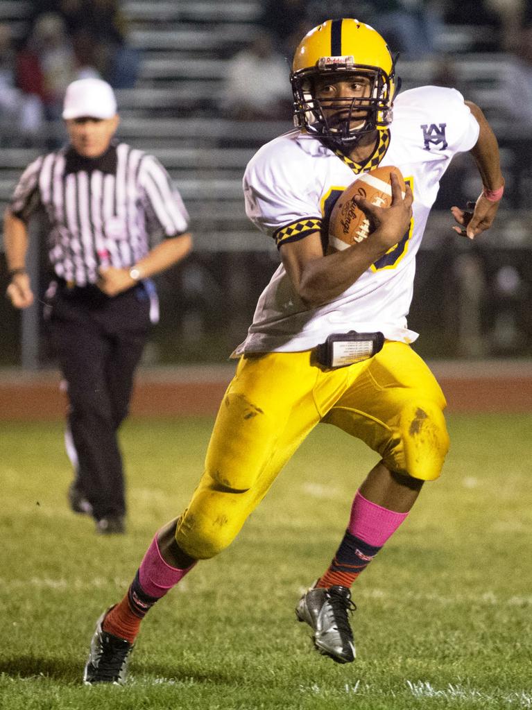 Saginaw Arthur Hill guard Billy 'Buckets' Burton lives up to his