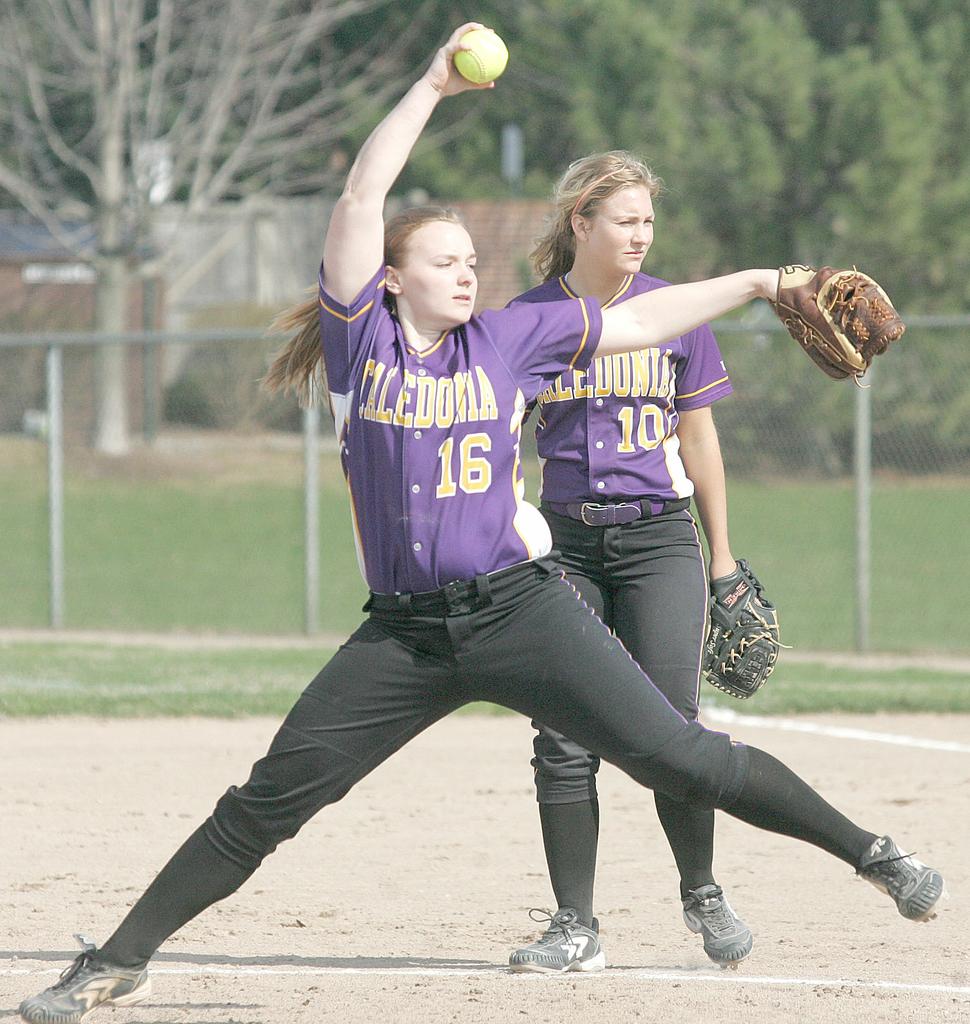 Swift helps Caledonia softball team get off to quick start