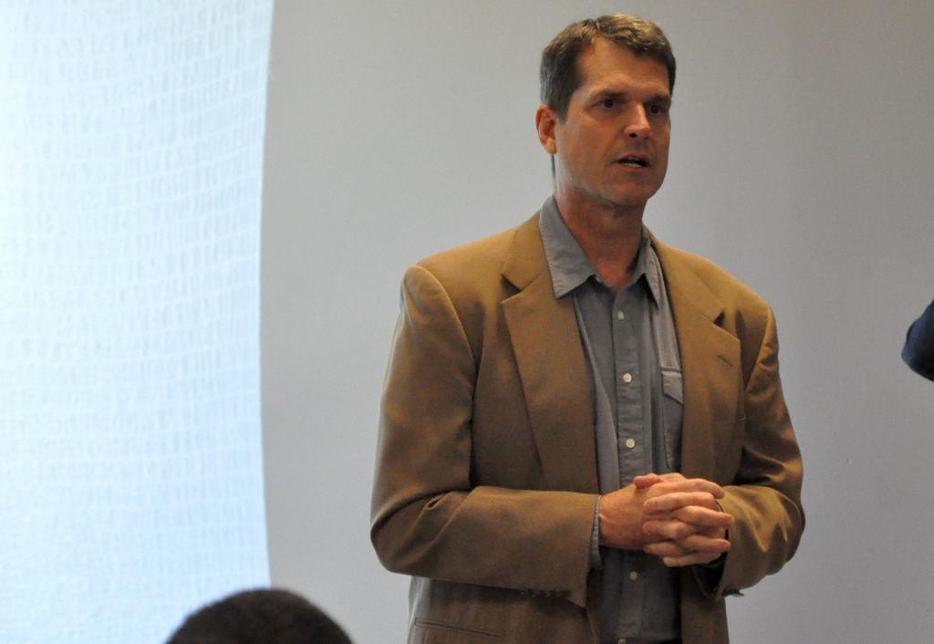 Jim Harbaugh says Detroit football recruits are 'fighters' and will remain a focal point