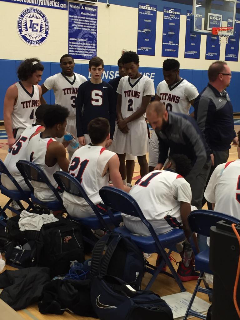 Luke Lamoreaux's 22 points earns Sterling Heights Stevenson a 75-46 win over Utica Ford in crosstown blowout