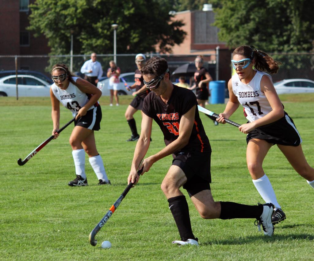 Hockey standout Beau Kass first boy to play on South Hadley