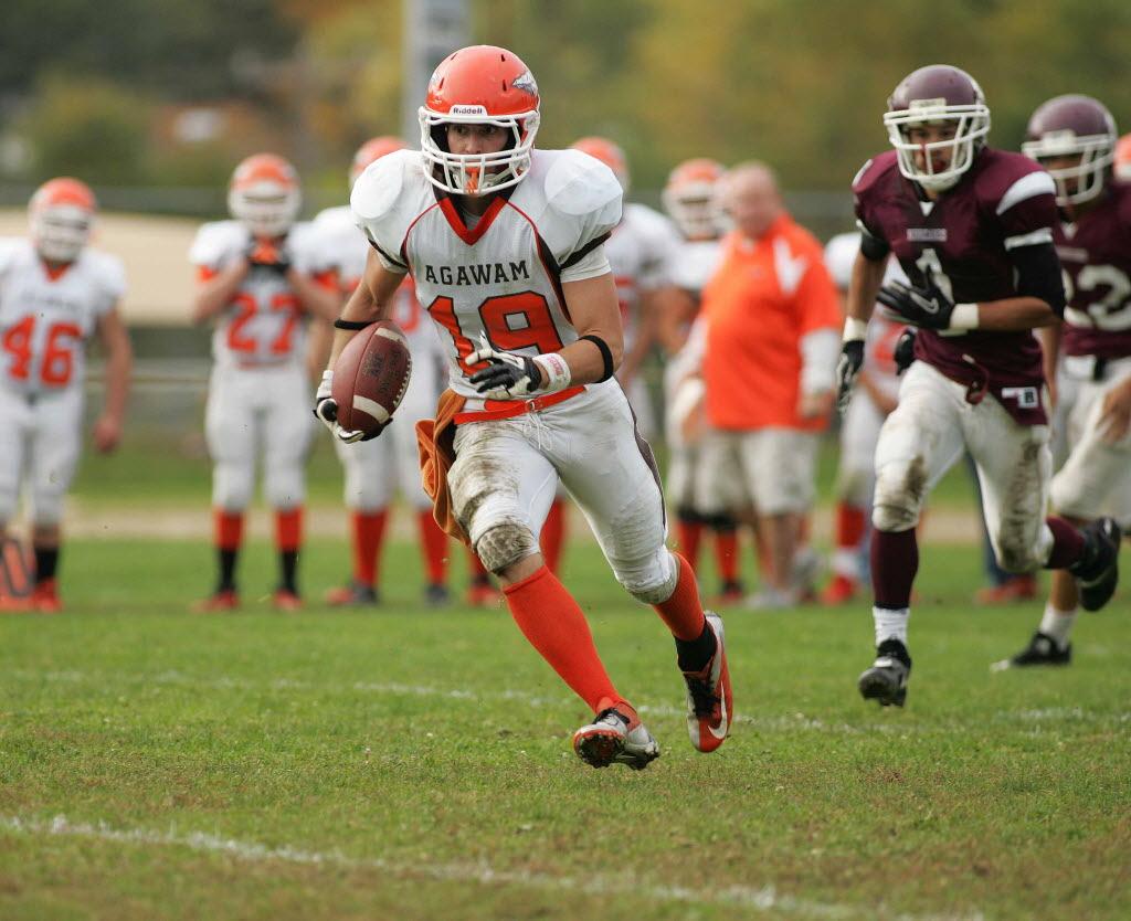 Agawam football looking to close out first undefeated regular season in