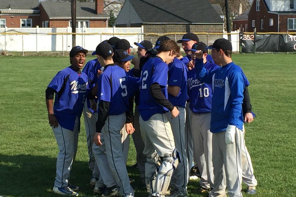 West WindsorPlainsboro North baseball battles out of jam in 7th to beat Hamilton West, 54