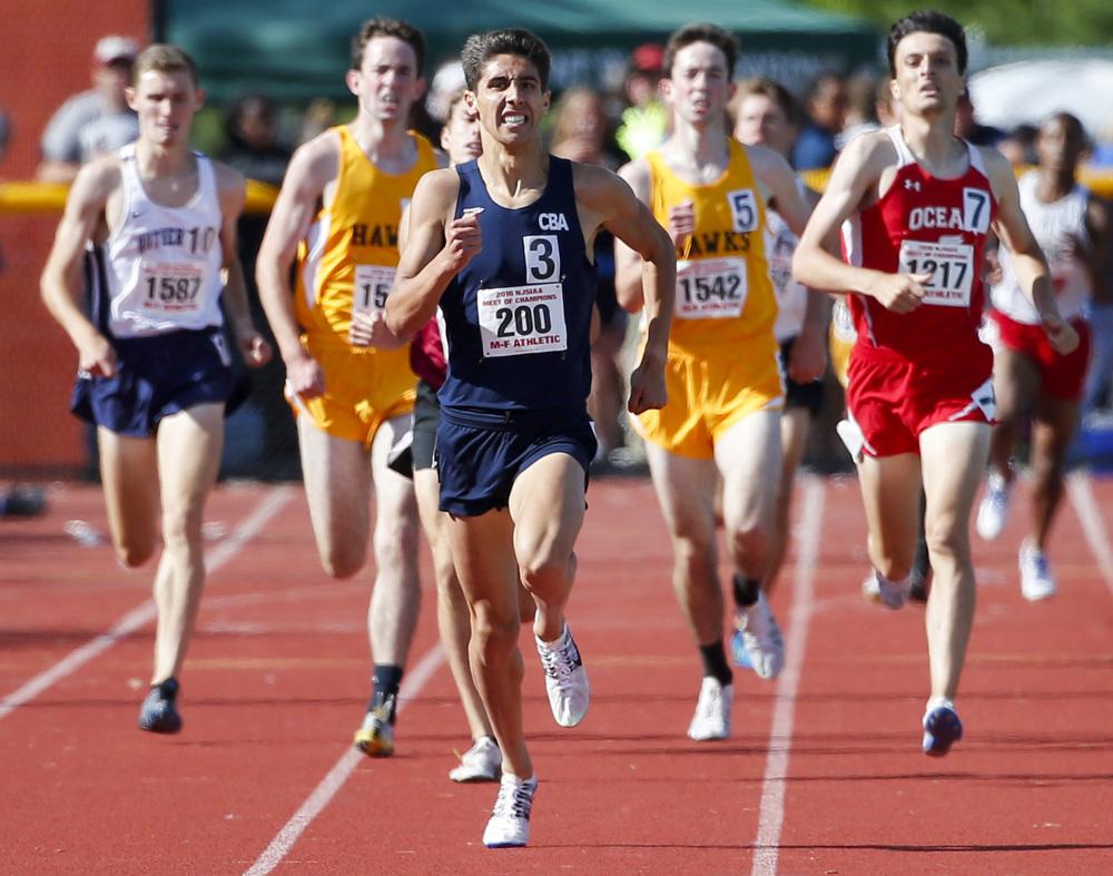 Boys track and field AllState NonPublic team, 2016