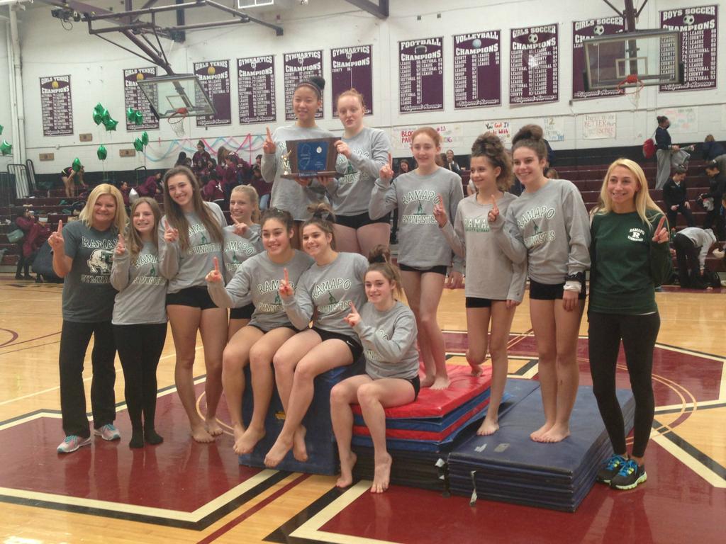 NJSIAA Tournament, North Jersey, Section 1 Gymnastics