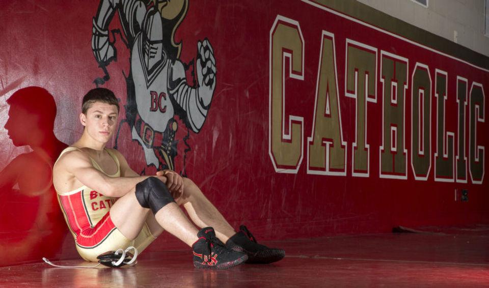 Wrestling Bergen Catholic's Nick Suriano wins 100th career bout