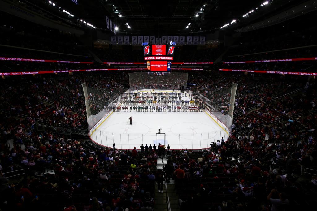 New Jersey Devils Panoramic Picture - Prudential Center NHL Photo