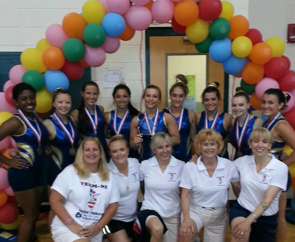 Gymnastics A New Jersey Dynasty Garden State captures fourth Senior