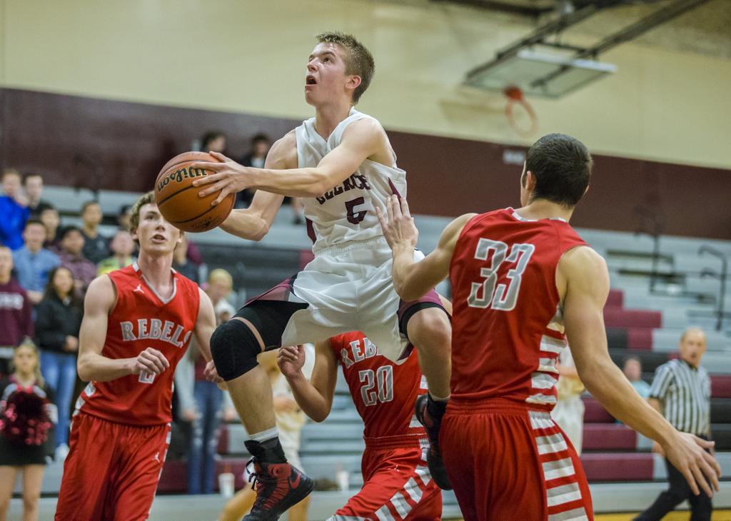 Glencoe boys basketball riding high shooting percentage to non