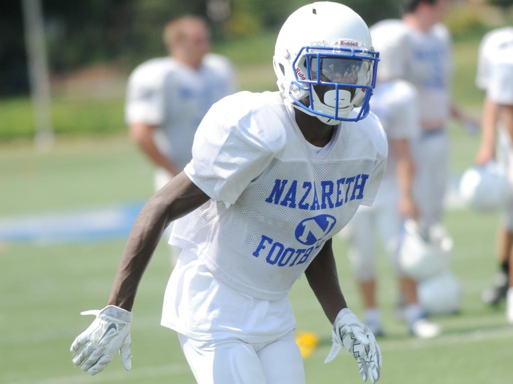 Hundreds of Jahan Dotson supporters will head from Nazareth area to his NFL  game Sunday 