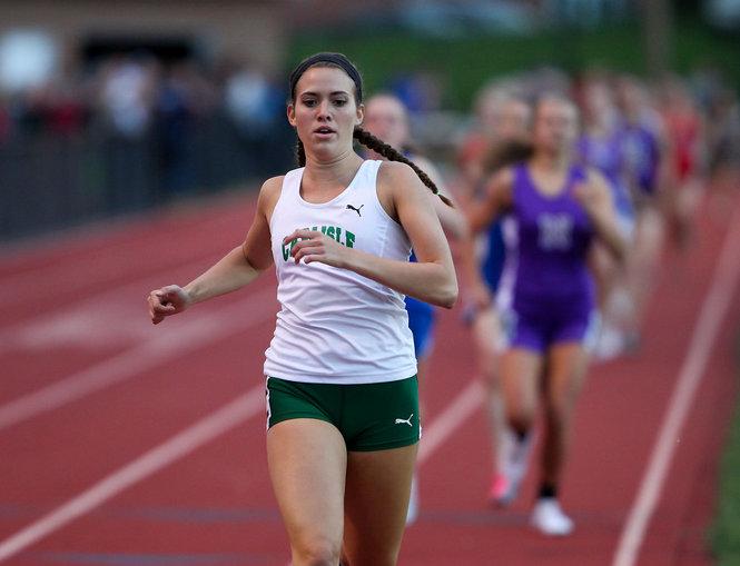 Girls' track and field leaders through Thursday, May 12