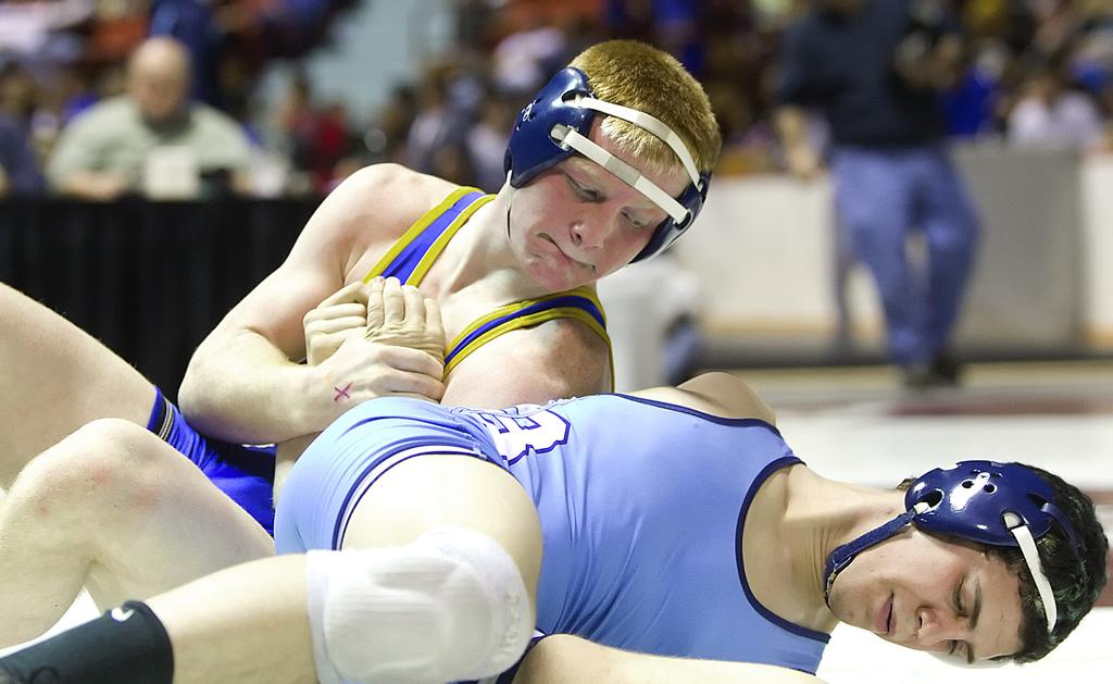 KennardDale's Chance Marsteller puts on takedown clinic in advancing