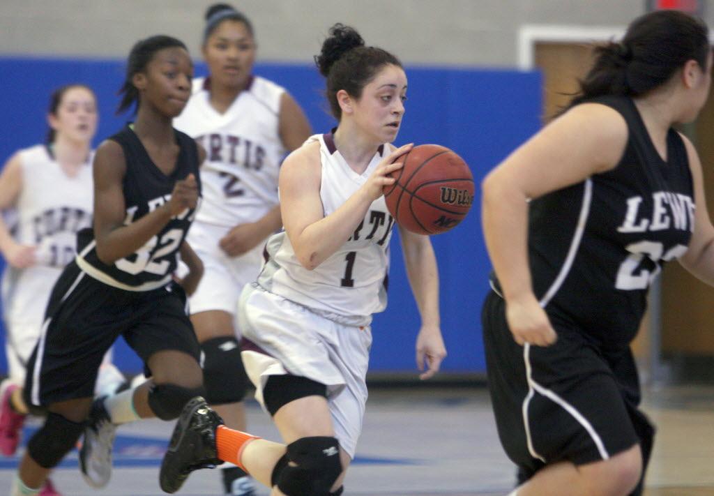 Curtis girls join boys in PSAL semifinals after 5043 victory over