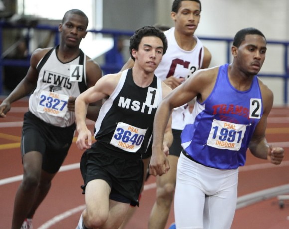  City Indoor Track and Field Championships 1600-meter run at the Armory 