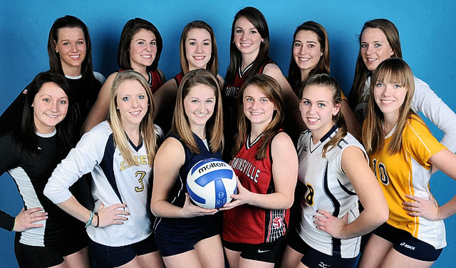 All Central New York Volleyball Team