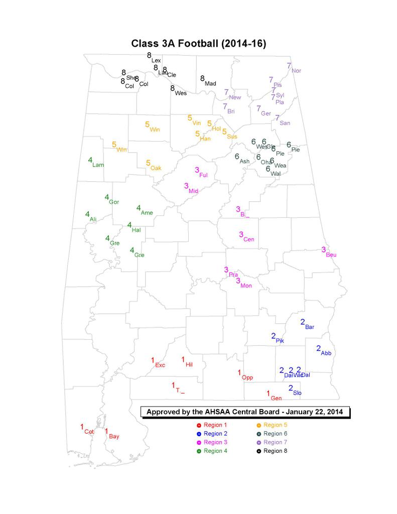 Breaking down Class 7A, new alignments in high school football (updated