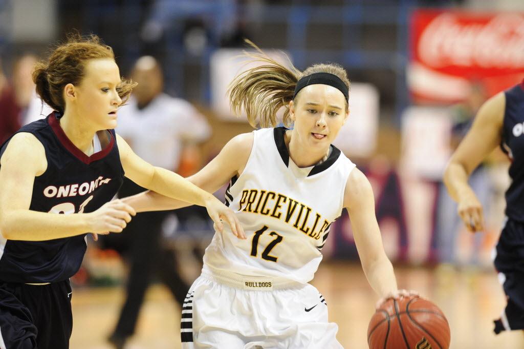 Girls Basketball Priceville's Peyton Parker, Emilee Cunningham sign