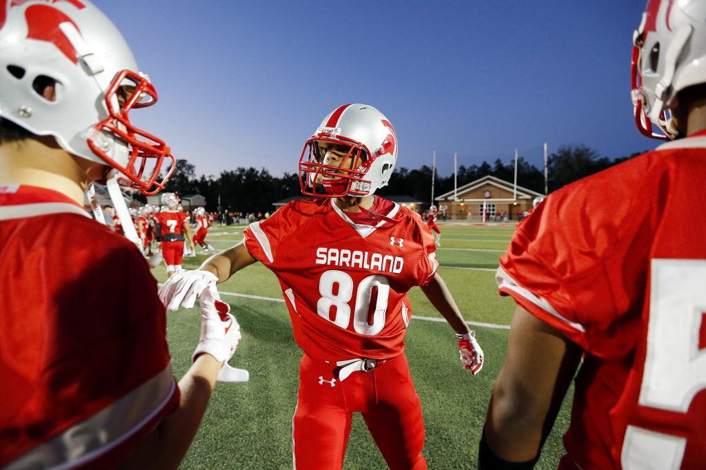Saraland junior Garrie Hale fulfills football dream after beating brain