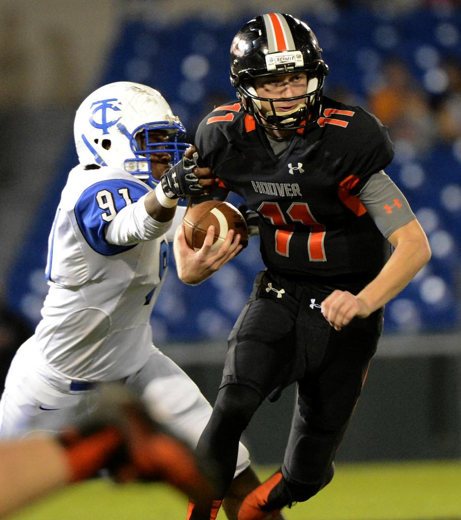 Hoover junior quarterback Jack Hutcheson a player for state's