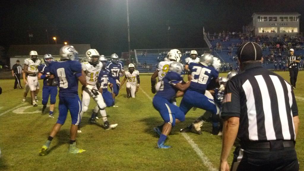 Dadeville 15, Childersburg 0 Tigers get shutout and earn first win