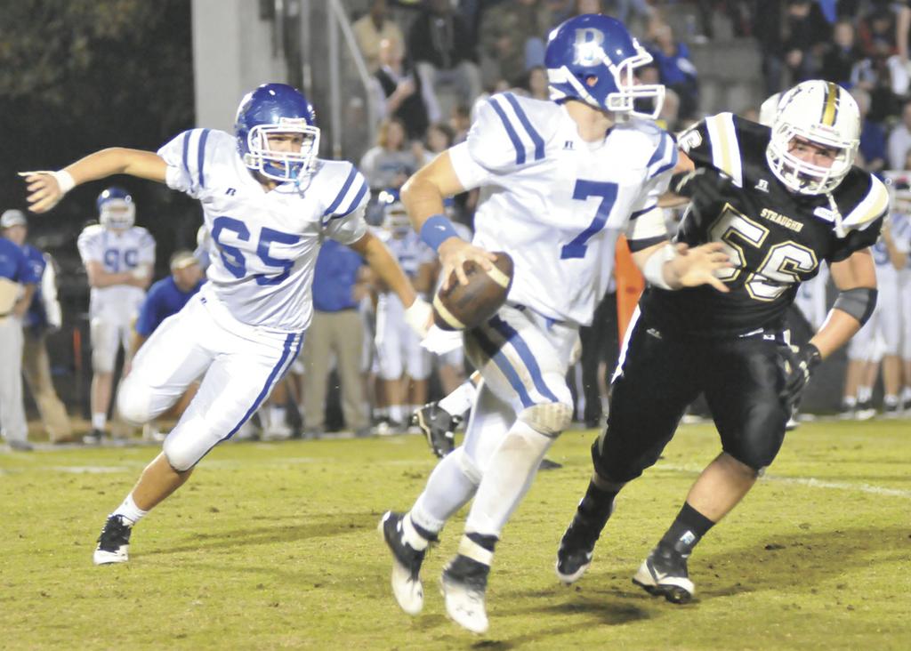 Football Straughn runs past Bayside Academy for 4221 win in Class 3A