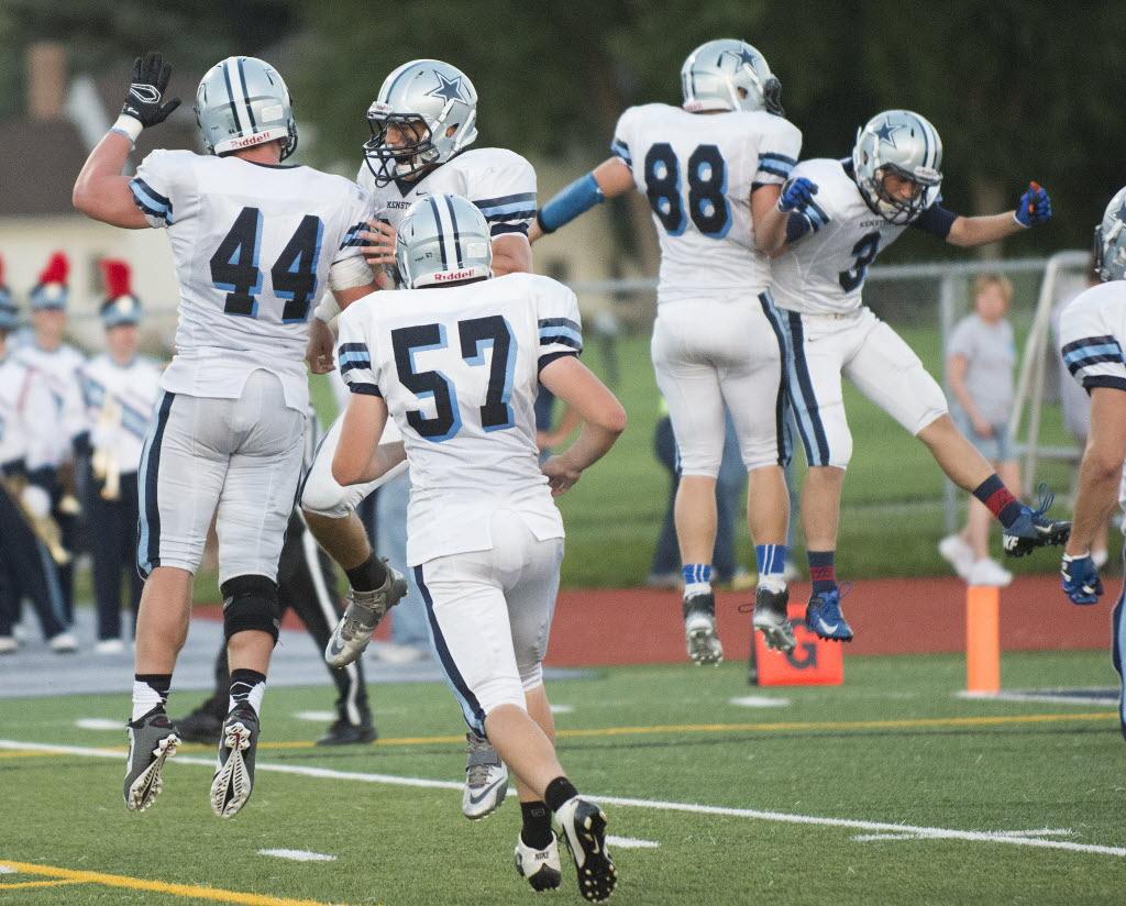 Kenston football to wear purple socks to raise awareness against