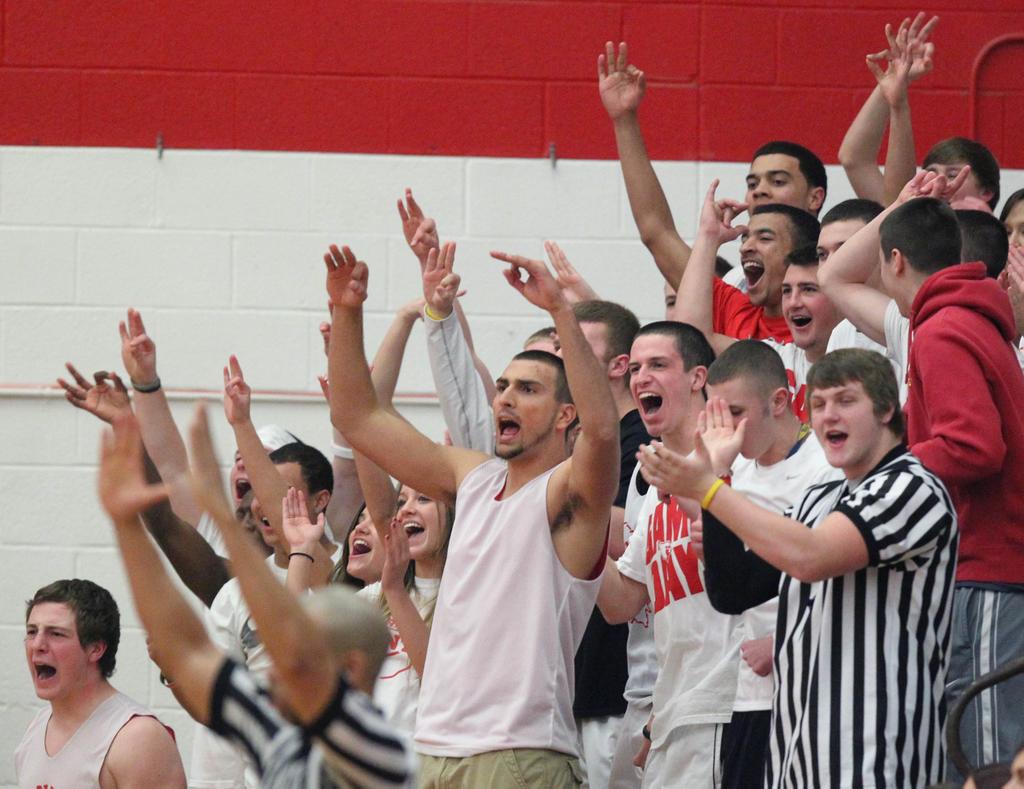 How would you improve the crowd's experience at high school sports