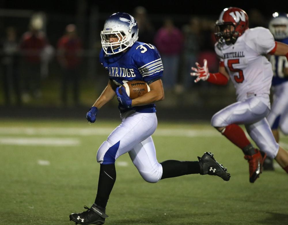 Oakridge 50, Whitehall 22: Eagles use big plays to clinch at least a ...