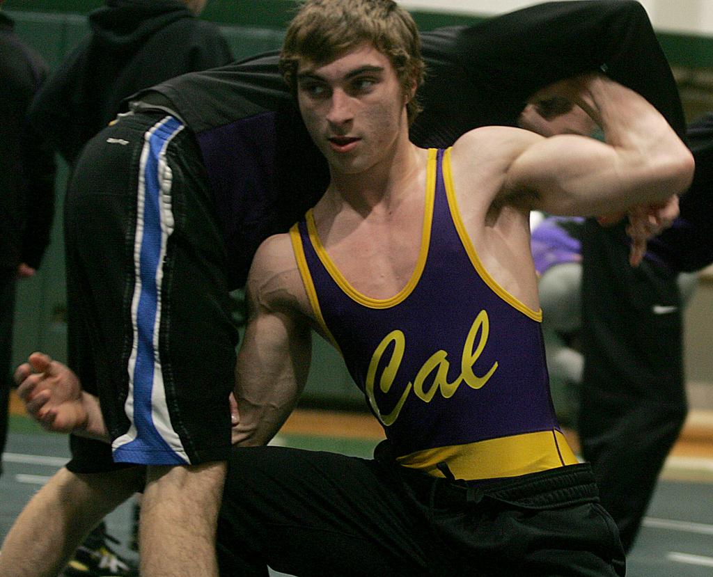 Caledonia wrestling team claims team district title for third straight