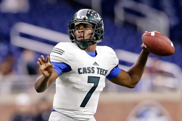Cass Tech QB Rodney Hall has a dream day, literally, as he ties title record with 5 TD passes
