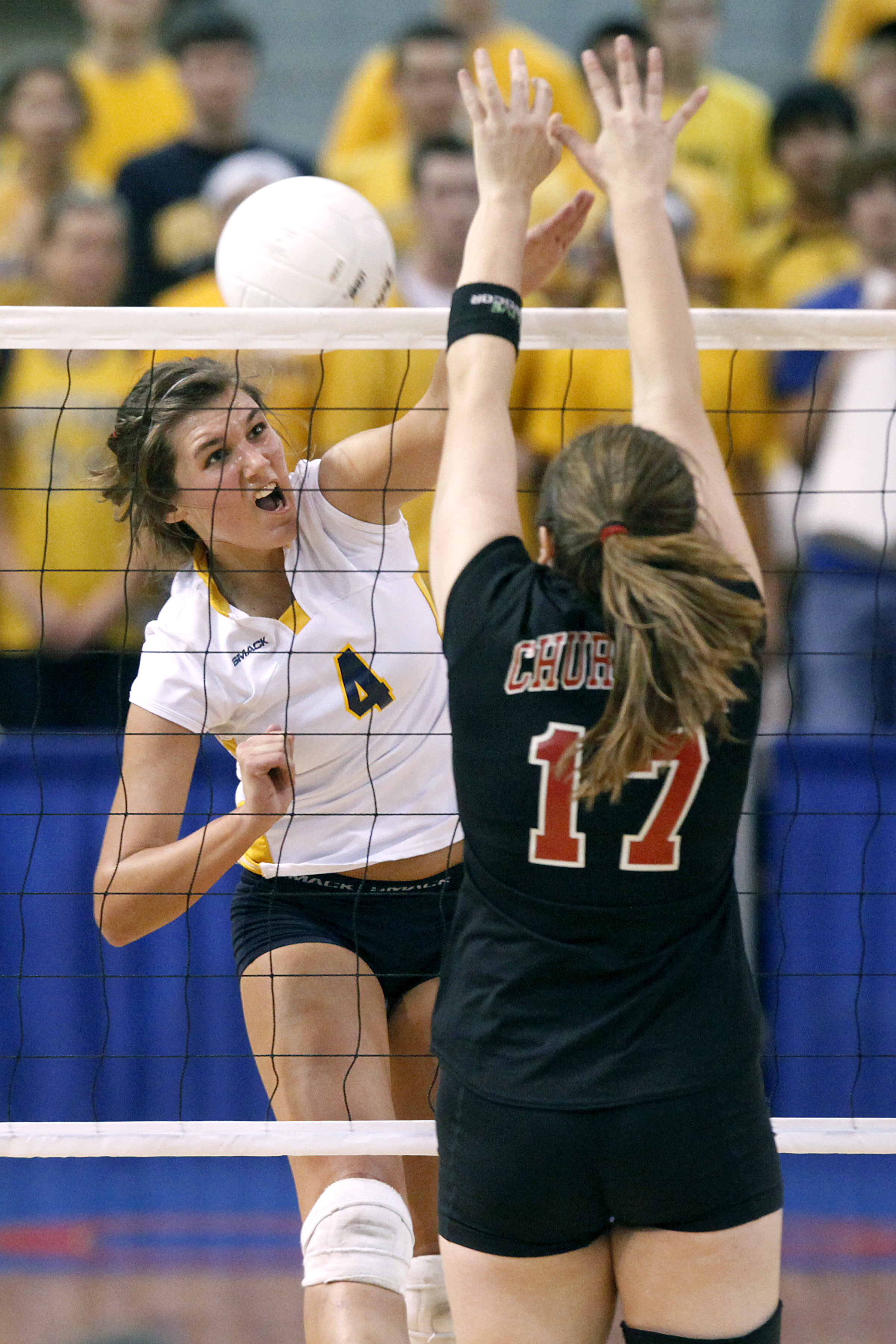 Mallory Patterson strong on the 'weak side' for Portage Central ...