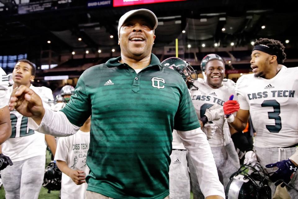 Cass Tech football's Tom Wilcher nominated national coach of the year finalist