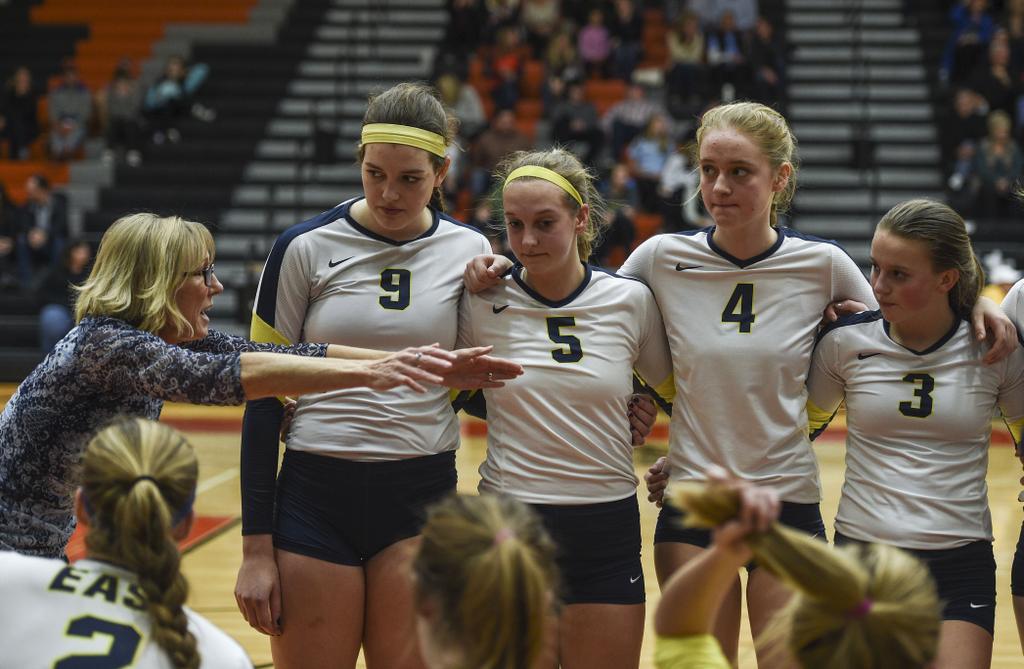 East Grand Rapids reaches Class A volleyball district final
