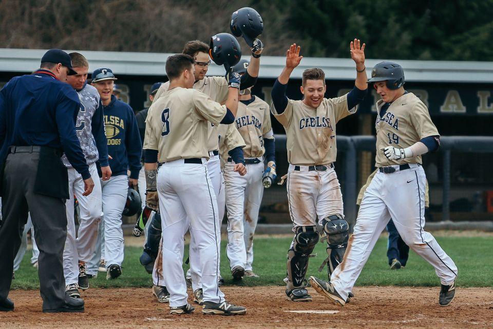 Chelsea baseball headed to the semifinals after a 54 win over Corunna
