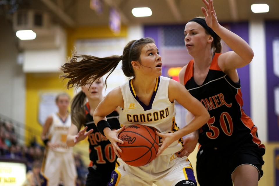 Grace Clark ties Concord record for free throws in a game in 4943 win