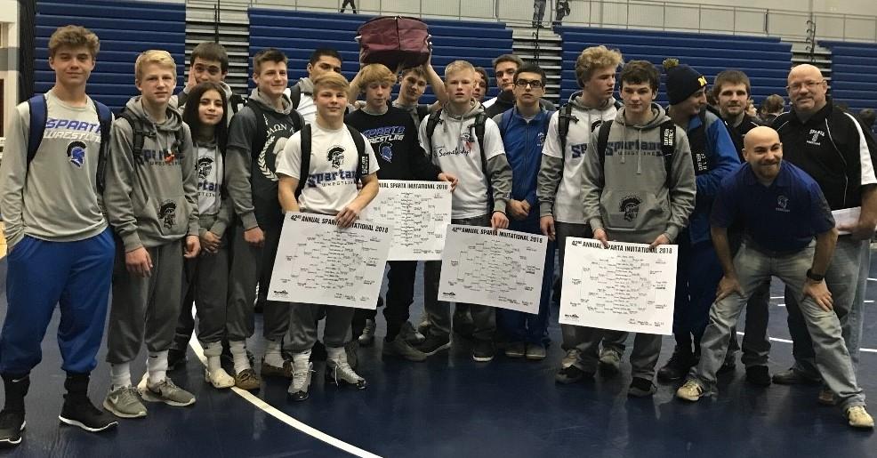 Sparta wrestling team captures title at own invitational