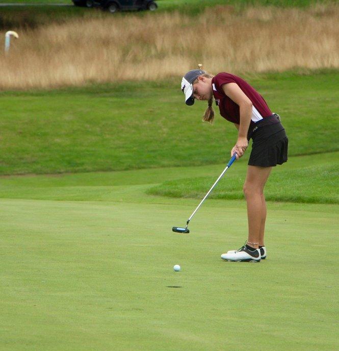 Angela Garvin, Agawam golf junior, returns to public school, commits to University of Maryland (video)